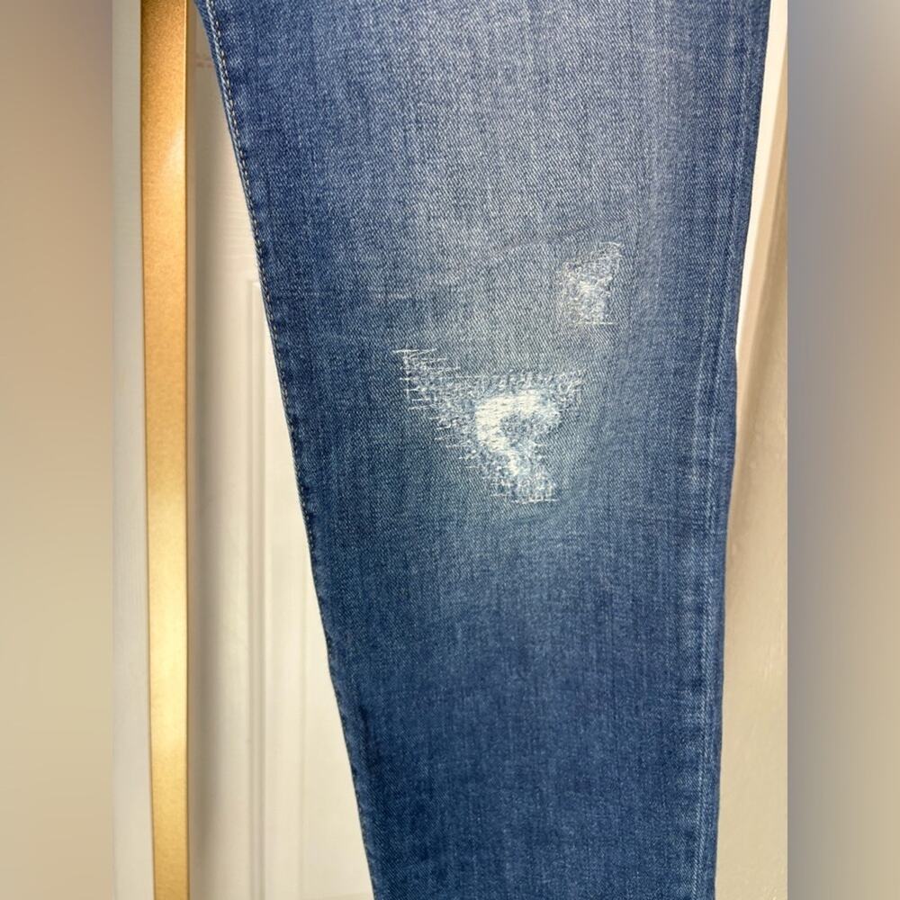 Closed Jeans Distressed Ankle Skinny High Rise Leg Pants size 29 Italian Denim - Picture 4 of 9